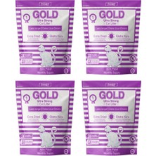 Freshy Gold Silika Kristal Kedi Kumu - 4 Aylık Set - Kalın Taneli