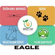 Sweet Cat Kedi Kumu %100 Doğal Çam Pelet 30LT (15KG)