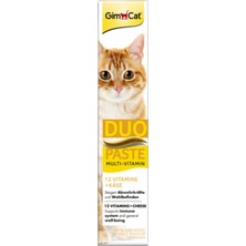 Gimcat 50 gr Peynirli Multi Vitamin Kedi Macunu, 12 Vitamin ile Bağışıklık Destekleyici