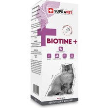 Supravet Supravet Plus +B For Cats Biotine Damla 100 ml + Zinc + Multi Vitamin ( Kediler Için Tüy Sağlığı Da