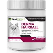 Vetri-Science Derma Hairball Çiğneme Tableti 60TB