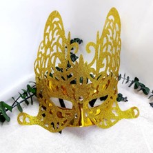 Hayaller Dükkanı Kına Aksesuarı Maske Altın