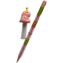 Cmk Sevimli Dinazor Başlıklı Geçmeli -Yumurtlayan Kurşun Kalem