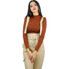 Sentt Deri Bahçıvan Tulum Camel