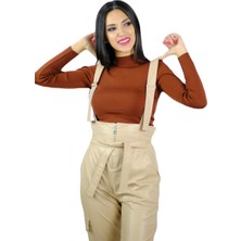 Sentt Deri Bahçıvan Tulum Camel
