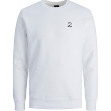 Jack & Jones Erkek Sırt Baskılı Sweatshirt 12223238