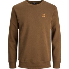 Jack & Jones Erkek Sırt Baskılı Sweatshirt 12223238