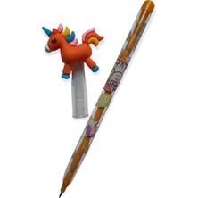 Cmk Rainbow Unicorn Başlıklı Geçmeli -Yumurtlayan Kurşun Kalem