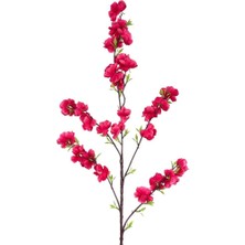 Nettenevime Yapay Çiçek Bahardalı Japon Kiraz Çiçeği 100CM Fuşya Uzun Vazo Çiçeği