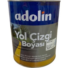 Adolin Yol Çizgi Boyası Sarı 3kg Selülozik Bazlı