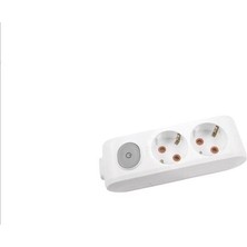 Viko 2 Li Anahtarlı Kablosuz Klemensli PRİZ-90117200