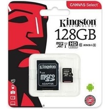 Kingston 128 GB Micro Sd Hafıza Kartı