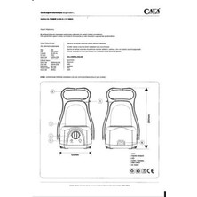 Cata CT-9950 Abant Gemici Feneri Dimmerli