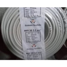 Öznur Nym Kablo Antigron 5x2.5 Öznur