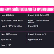 Cooler Master Amd Am5 ve Intel LGA1700 Uyumlu Montaj Kiti (Sadece Hava Soğutucu ile Uyumludur).