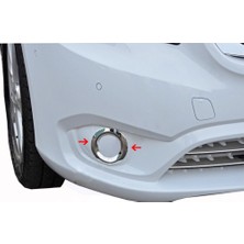 Askrom Mercedes VİTO / W447 2014 Üzeri Sis Çerçevesi 2 Parça Paslanmaz Çelik