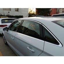 Askrom Askrom Audi A3 2012 ve Üzeri Sedan Krom Cam Çerçeve 12 Prç