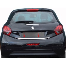 Askrom Peugeot 208 2012 Hb 5d Bagaj Alt Çıta Paslanmaz Çelik