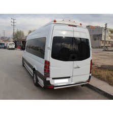 Askrom Mercedes Sprinter W906 2006 - 2018 Arka Tampon Eşiği Paslanmaz Çelik