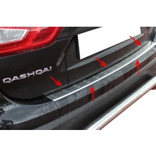 Askrom Nissan Qashqai 2017 Üzeri Arka Tampon Eşiği Paslanmaz Çelik