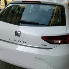 Askrom Seat Leon 3 2012 ve Sonrası Hb Bagaj Alt Çıta Paslanmaz Çelik