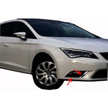 Askrom Seat Leon 3 2012 ve Sonrası Hb Sis Farı Çerçevesi 2 ParçaPaslanmaz Çelik