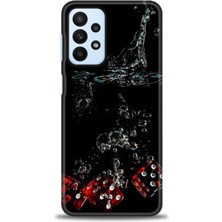 Kılıf Evreni Samsung Galaxy A23 4g Kılıf Hd Baskılı Kılıf - Zar-4 + Temperli Cam