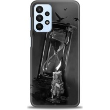Kılıf Evreni Samsung Galaxy A23 4g Kılıf Hd Baskılı Kılıf - Kum-Saati-4 + Temperli Cam