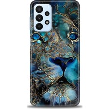 Kılıf Evreni Samsung Galaxy A23 4g Kılıf Hd Baskılı Kılıf - Aslan-7 + Temperli Cam