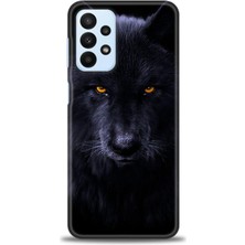 Kılıf Evreni Samsung Galaxy A23 4g Kılıf Hd Baskılı Kılıf - Kurt-4 + Temperli Cam