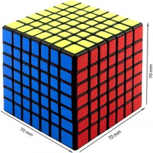 Kuzey Vip Kalite 7x7 Zeka Küpü 7x7 Sabır Küpü 7x7 Rubiks Cube Akıl Oyunları Eğitici Oyuncak Zeka Küpü Karne Hediyeleri