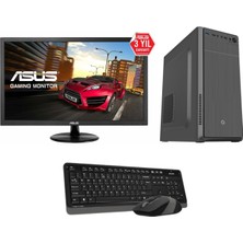 Go Gamer GA76D Amd Ryzen 3 1200 8gb 512GB SSD GTX1050TI Windows 10 Pro 21.5" Masaüstü Bilgisayar