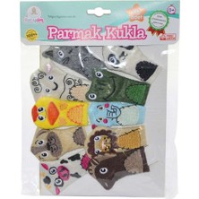Byr URT020-003 Babycim 10LU Hayvanlar Parmak Kuklası