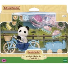 Byr Sylvanian Families Bisiklet ve Paten Set Panda +4 Yaş