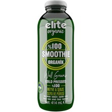 Elite Organik Smoothie Well Greens 414 ml   (  9  Adet  )