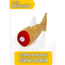 Pawdaz Matatabi -  Golden Fish Kedi Oyuncağı 24 x 11 cm