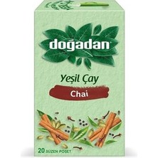 Doğadan Yeşil Çay Chai 20'li