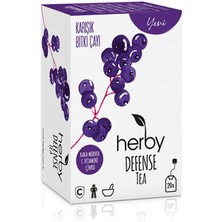 Herby Defense Tea Kara Mürverli Bitki Çayı 20'li