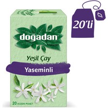 Doğadan Yeşil Çay Yaseminli Poşet 20'li   (  9  Adet  )