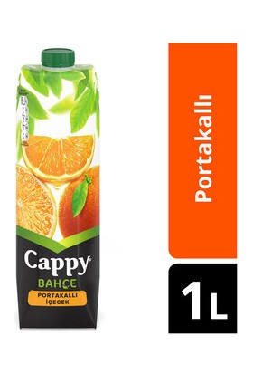 Cappy Bahçe Portakallı Meyve Suyu Karton Kutu 1 L