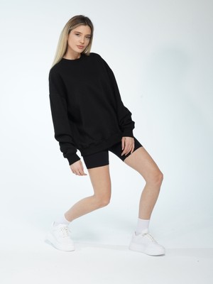 You Will Never Know Broke B*tch Kadın Oversize Sweatshirt