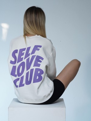 You Will Never Know Self Love Club Unisex Oversize Sweatshirt