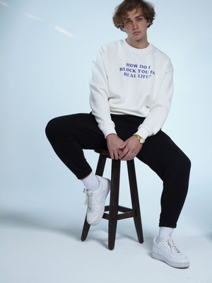 You Will Never Know How Do I Block You Unisex Oversize Sweatshirt