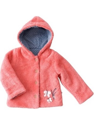 Max Pazarlama Bibaby Biorganic Wild Flowers Welsoft Hırka 61453 Coral