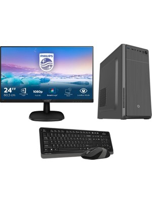 Go Gamer GA394D Amd Ryzen 5 3600 16GB 256GB SSD + 1tb HDD GTX1050TI Windows 10 Pro 23,8" Masaüstü Bilgisayar