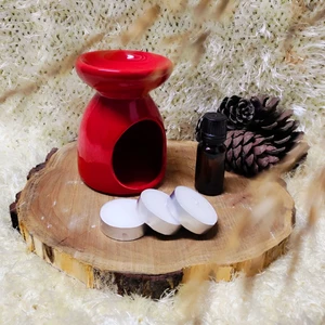 E.m.s Konik Buhurdanlık Seti 1 ADET ESAN + 3 Adet Mum