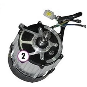 Yuki Ilgaz E-Bike Arka Motor Sargı Set 72V
