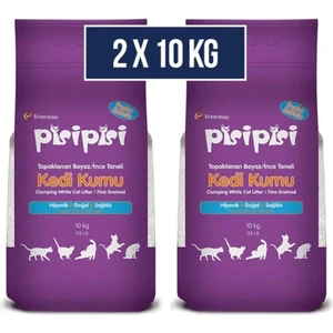 Pisi Pisi Eczacıbaşı Pisi Pisi Pudra Kokulu Ince Taneli Topaklaşan Kedi Kumu X2