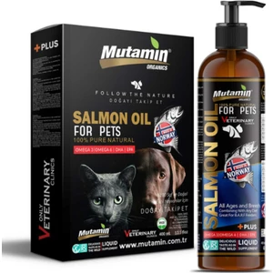 Mutamin Organics Norway Salmon Oil For Pets Cat And Dog Natural %100 Doğal Kedi Köpek Norveç Somon