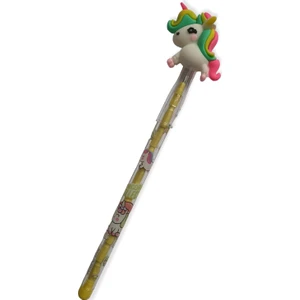 Unicorn Başlıklı Geçmeli -Yumurtlayan Kurşun Kalem